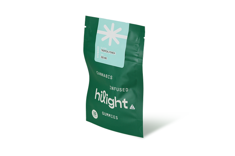 Hilight Tropical Punch Gummies 10pack WholesomeCo